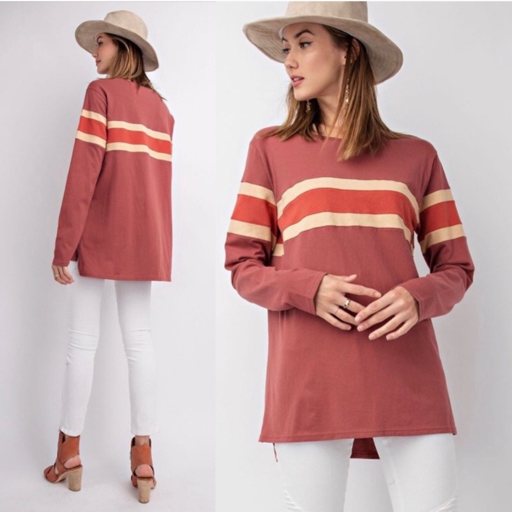 Color Blocked Pullover - Picture 3 of 3